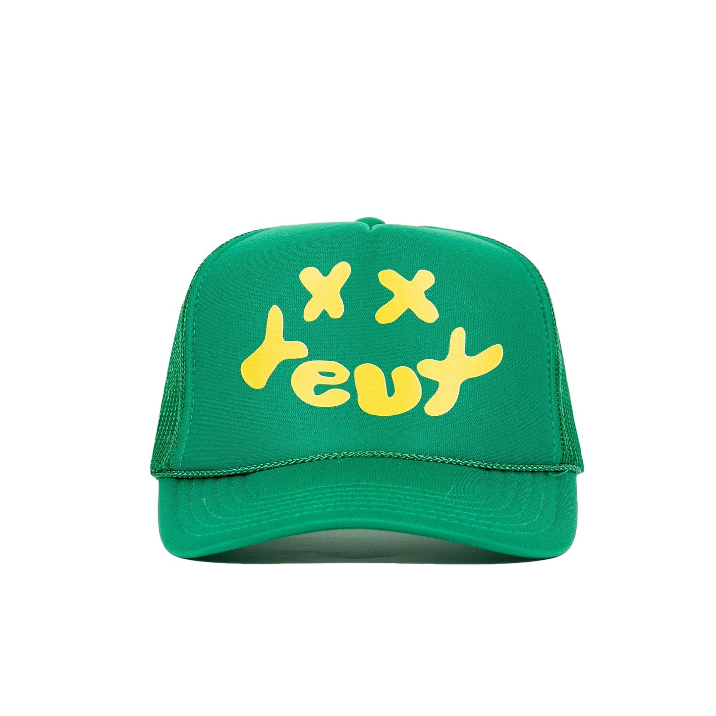 YEUX Green Trucker Hat