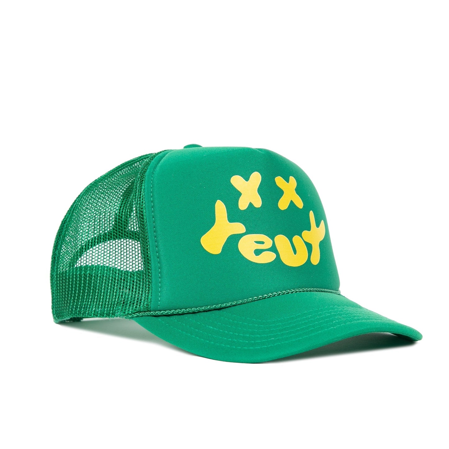 YEUX Green Trucker Hat