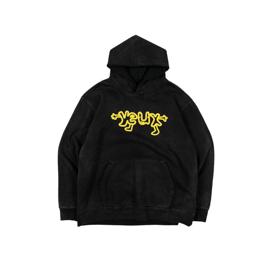 YEUX Black Smile "U" Hoodie