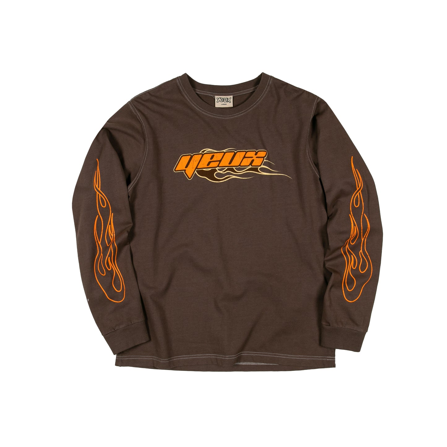 YEUX Flames Long Sleeve T-Shirt