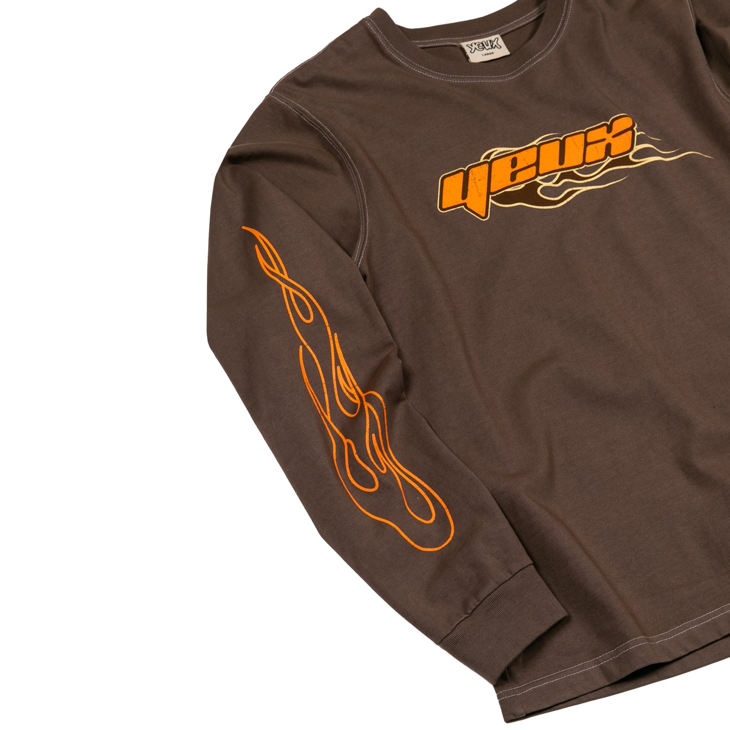 YEUX Flames Long Sleeve T-Shirt