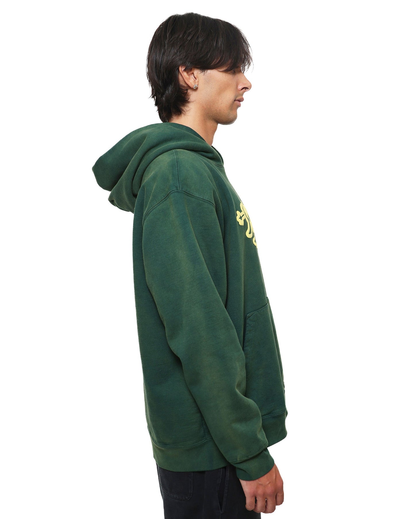 YEUX Green Smile "U" Hoodie